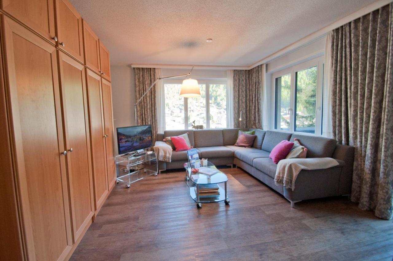 Haus Bodmen C, Apartment Edelweiss Zermatt Esterno foto